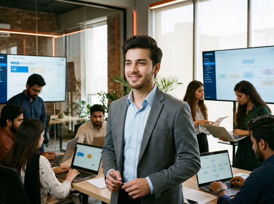Nadir Habib and the Digizier Digital Marketing & AI Automation Team